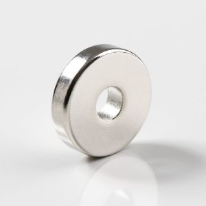 Neodymium ring magnet 15 mm diameter, 3.5 mm height