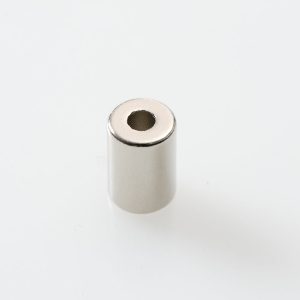 Neodymium ring magnet 6.9 mm diameter, 10 mm height