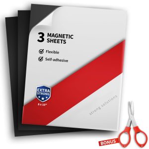 Large Self-Adhesive Magnetic Sheets