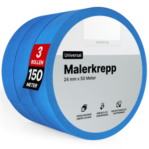 Masking Tape 50 m (pack of 3)