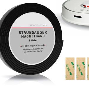 Magnetic Tape with adhesive pads for robot vacuum cleaners