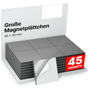 Large Magnetic Squares & Dots