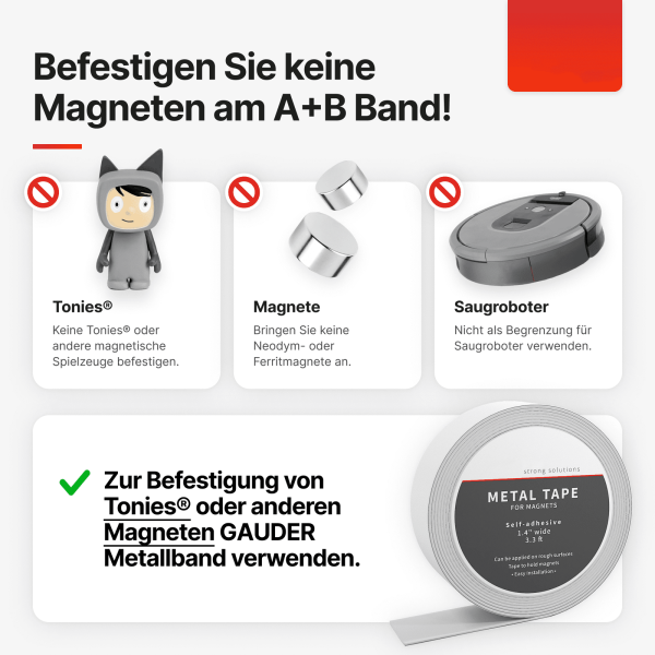 Self-Adhesive Magnetic Tape Type A+B - 图片 4