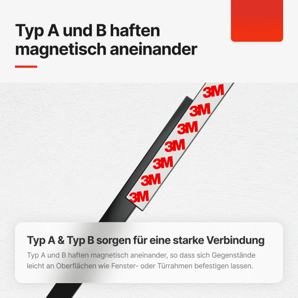 Self-Adhesive Magnetic Tape Type A+B - 图片 6