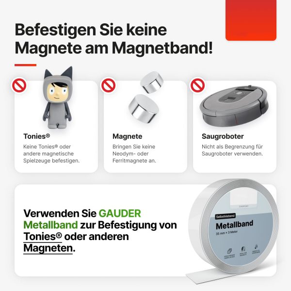 Self-Adhesive Magnetic Tape with 3M Adhesive (30 mm x 2 mm) - 图片 7