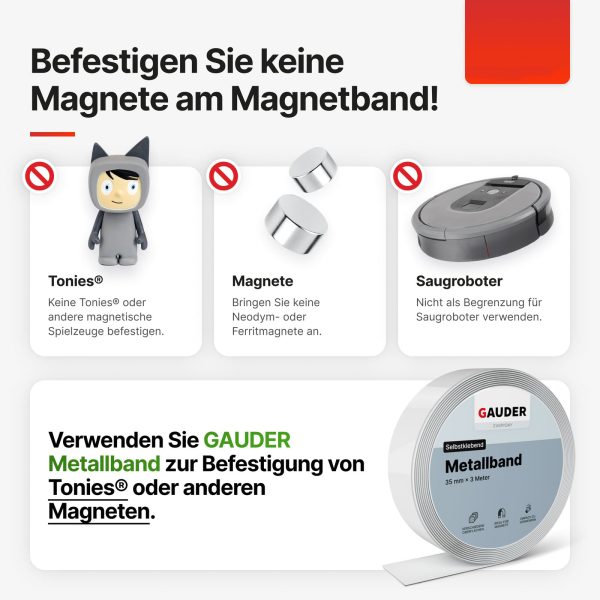 Self-Adhesive Magnetic Tape with 3M Adhesive - 图片 7
