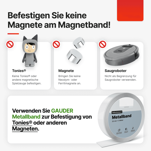 Magnetic Tape with foam adhesive (3 mm thick) - 图片 8
